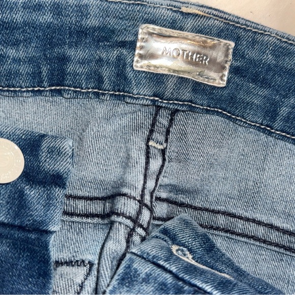 MOTHER Denim The Looker Graffiti Girl jeans sz 24 pristine - Picture 7 of 16
